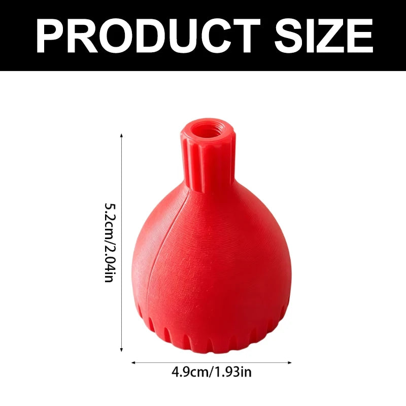 Tubeless Bike Tire Sealant Funnel, Easy Pour Bicycle Wheel Repair Inject Funnel MTB Road Bike Tyre Maintenance Tool Qme