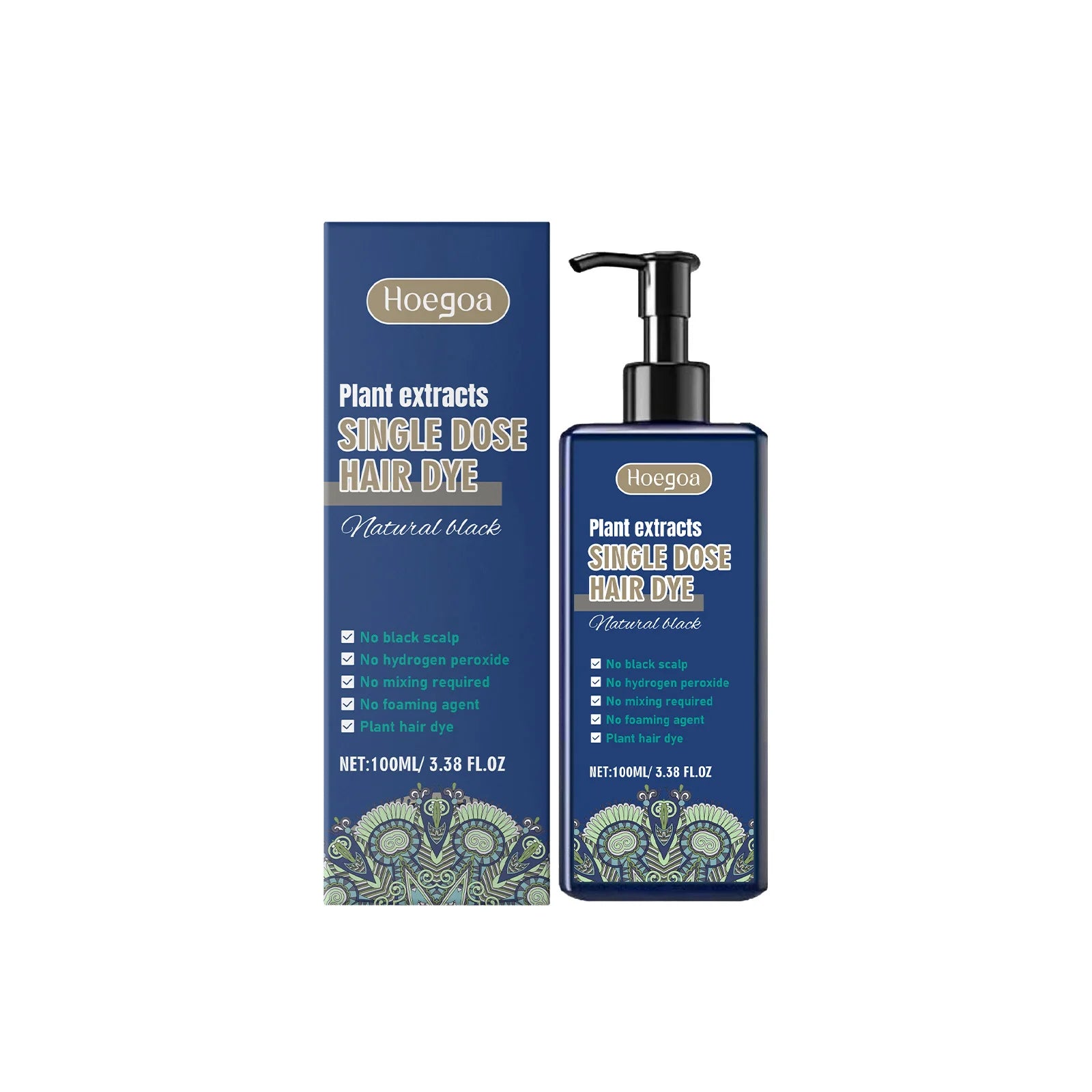 Black Hair Shampoo 5 Mins Fast Become Black Hair Dye Reduce Scalp Stimulate Nourish Roots Remove White Hair Natural Hair Care Qme 100ml Boxed