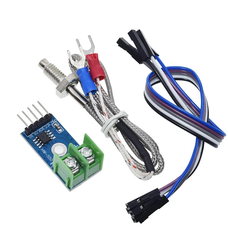 MAX6675 Module + K Type Thermocouple Thermocouple Senso Temperature Degrees Module Qme
