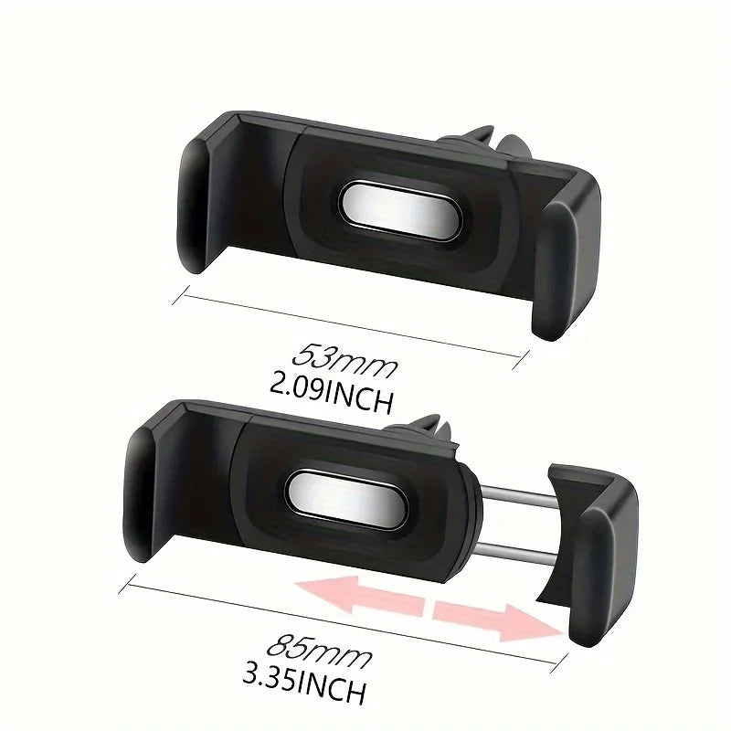 Carsun Car Phone Holder Car Air Outlet Mount Clip Car Accessories Interior Universal Mobile Holder ABS Car Mount Phone Support Qme