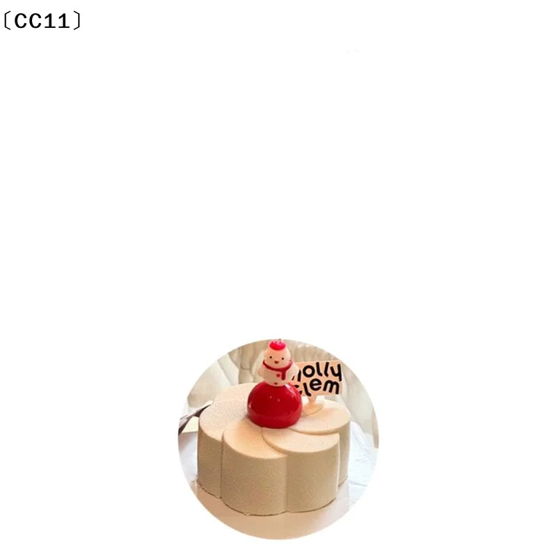 Fan-shaped Flower Silicone Molds Pudding Chocolate Mousse Mould Qme