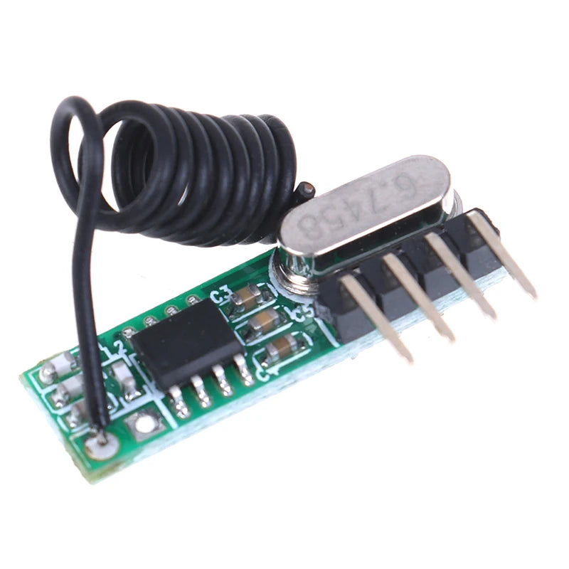 Universal DIY 433 Mhz 1CH RF Relay Receiver Wireless Remote Control Qme