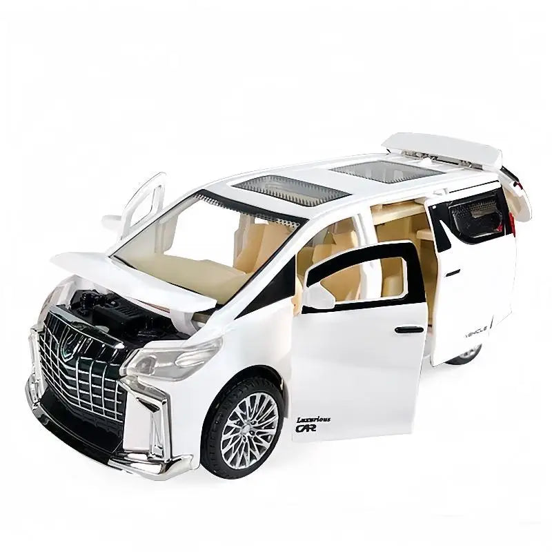 Holiday Simulation Commercial Car Model Boy Children's Inertia Qme White