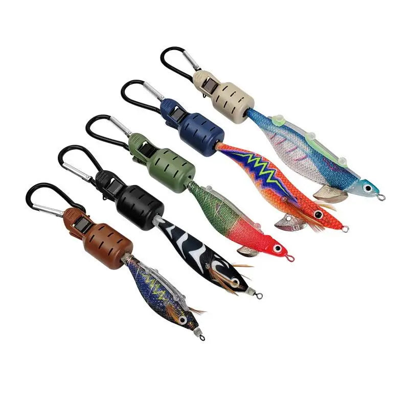 Fishing Lure Hook Cap Carabiner Anti-scratch Durable Multiple Colors Qme