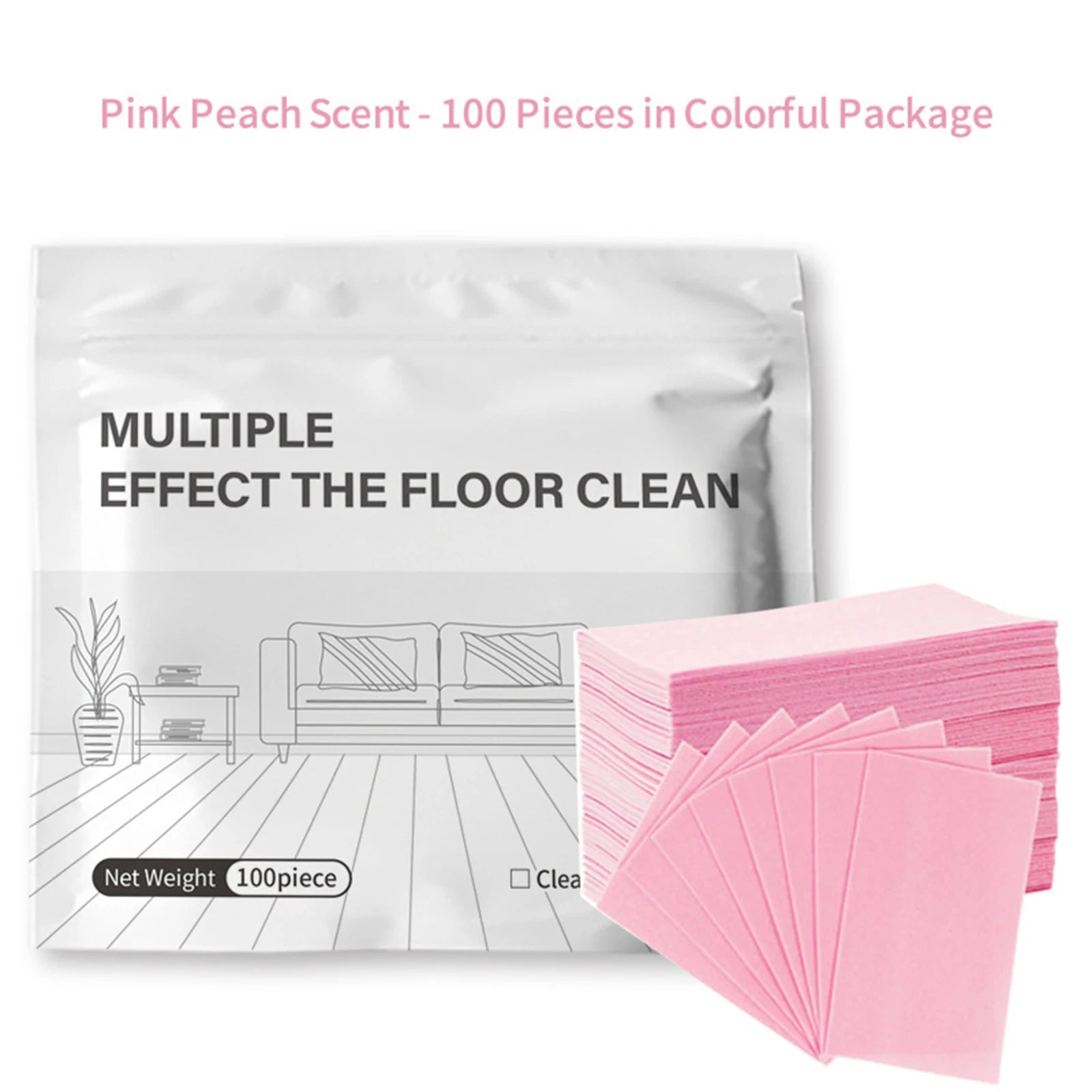 Floor Cleaner Cleaning Sheets Stain Removal Brightening and Fragrance-retaining Floor Cleaning Supplies Qme M
