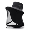Mosquito Net Hat Fishing Sun Protection Outdoor Hiking Gardening Men Qme C
