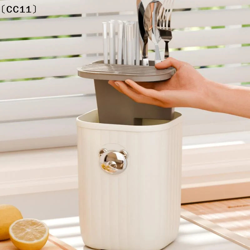 Kitchen Multifunctional Tool Holder Countertop Storage Rack Household Qme