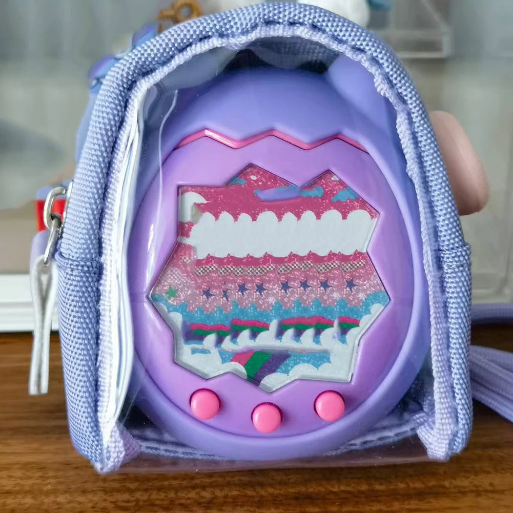 Tamagotchi Paradise Transparent Display Storage Bag Waterproof Qme