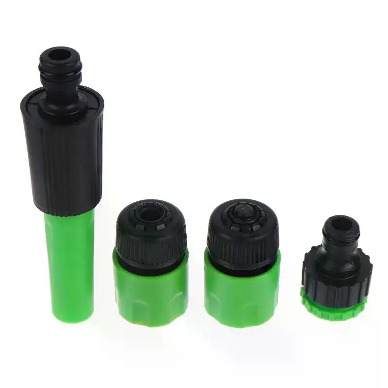 4-Piece Adjustable Water Spray Garden Irrigation Watering Sprinkler Spray High-Pressure Car Washing Floor Cleaning Spray Nozzle Qme