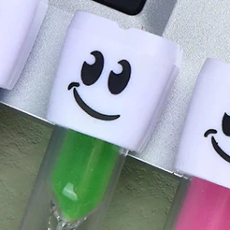 2-Minute Creative Big-eye Timer Children Tooth Brushing Sandglass Qme