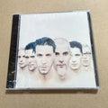 Industrial Rock Style Music CD, Monochrome Portrait Themed Album, High-Fidelity Audio Disc for Rock Fans, Home & Car Use Qme Metal CD