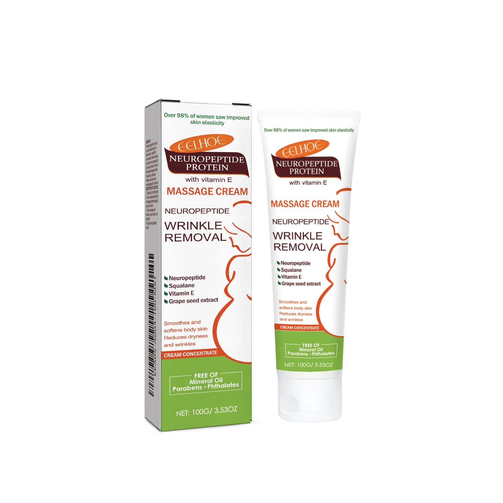 100g Stretch Marks Permanent Removal Cream Maternity Pregnant Women Pregnancy Anti-Winkle Smooth Repair Firming Skin Body Care Qme 1PC