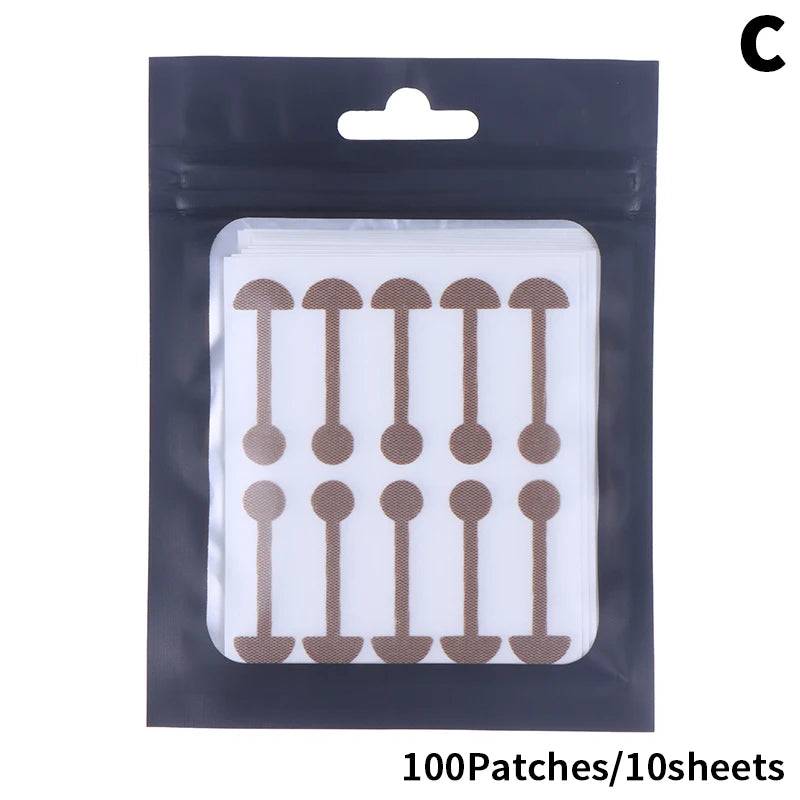 Nose Wing Reduction Stickers Invisible Nasal Strips Non-surgical Qme C 100Patches