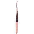 False Eyelashes Grafting Tweezers Fine Tip Stainless Steel Eyelash Extension Tool Tweezers Eyelash Extension Tweezers Qme as pic