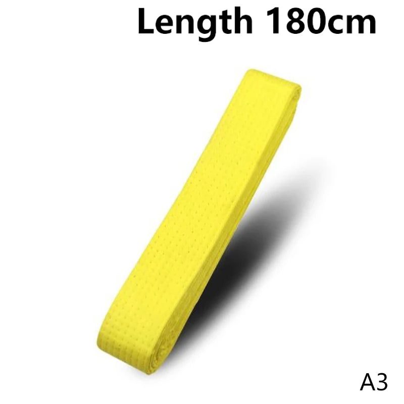 Taekwondo Colored Ranking Belts Cotton Martial Arts Judo Karate TKD