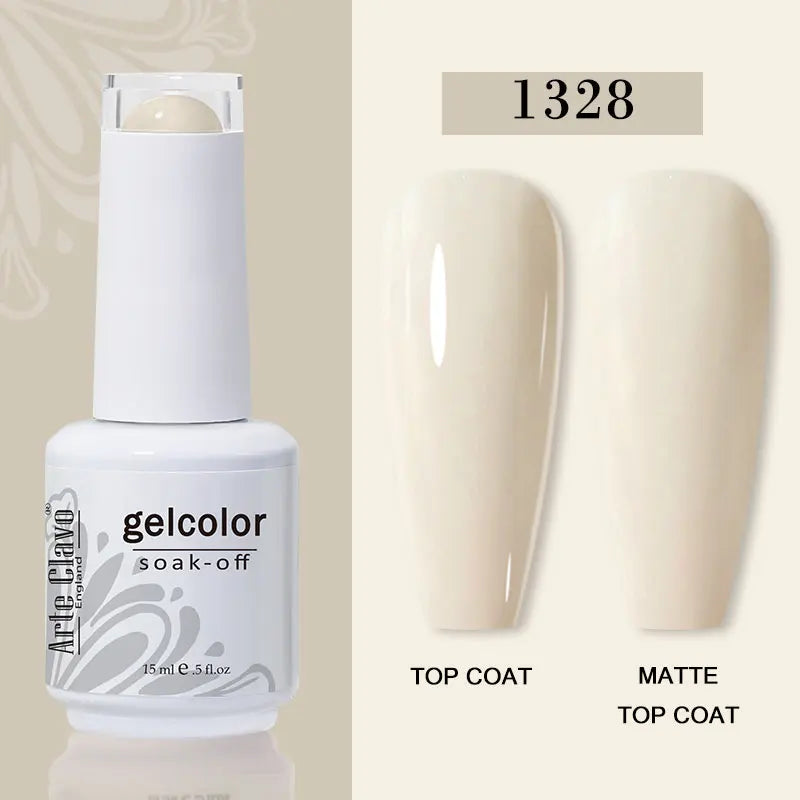 Arte Clavo Red Series Nail Polish Party Colors Gel Varnishes All Qme 1328