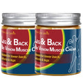 Leg & Back Bee Venom Muscle Cream for Lower Back, Buttocks & Legs - Moisturizing, Protective Formula for Elastic Skin. Qme Blue 100g