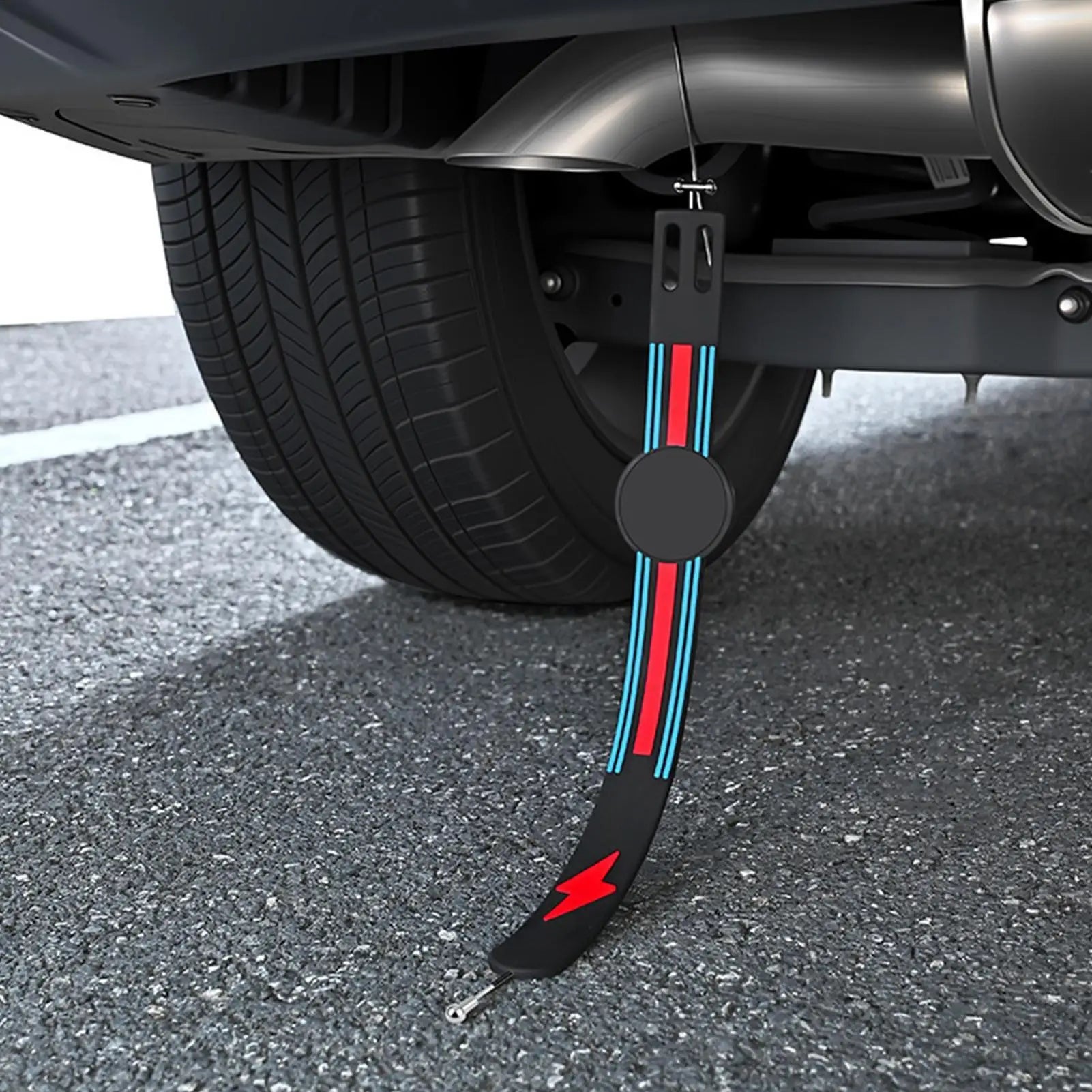 Anti Static Belt For Car Anti Static Car Earth Belt Cord Safe Driving Tool Car Static Eliminator Vehicle Automotive Truck SUV RV Qme Default Title