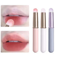 Mini Silicone Lip Brush Concealer Brushe With Cover Lip Mask Applicators Lip Gloss Brush Lipstick Brush Makeup Beauty Tool Qme Default Title
