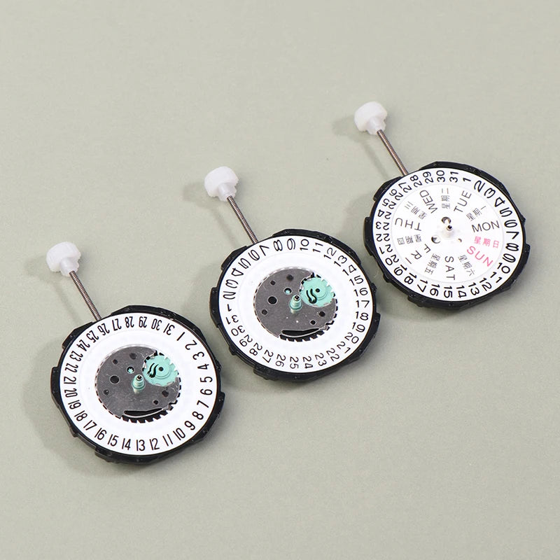 China Sunon Sl28 Sl28-6 Quartz Movement Replacement Three Hands Calendar Date A Cheap Alternative To 2115-20z Movement Qme