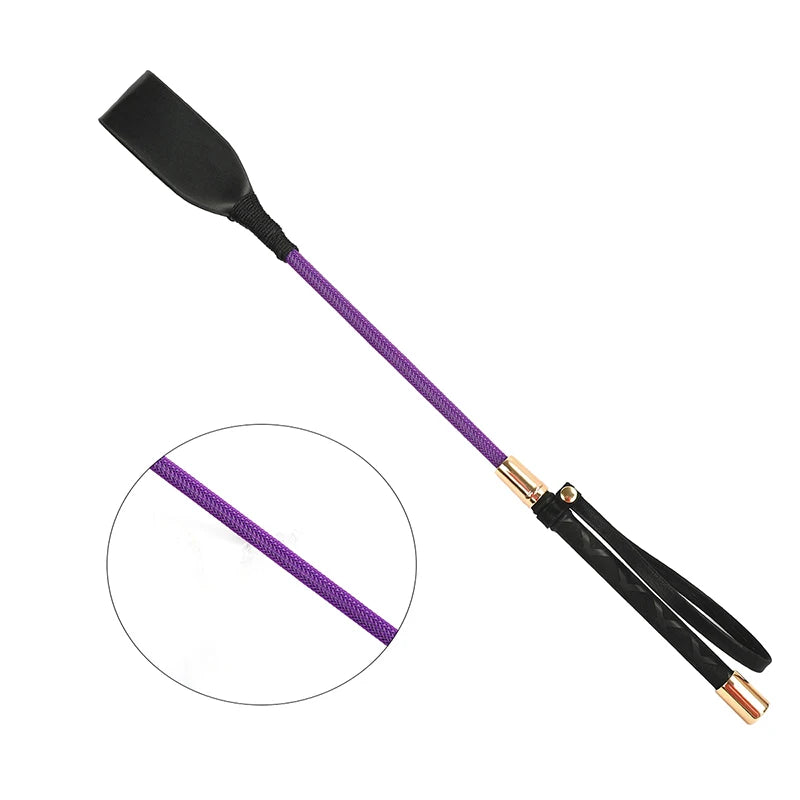 Riding Crop Equestrian Training Lightweight PU Leather Outdoor Qme