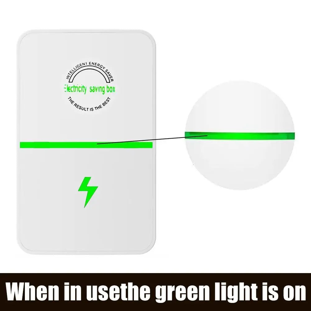 Home Pro Power Electricity Energy Saver US/UK/EU Stable Voltage Electricity Plug Household Stable Voltage Device Qme