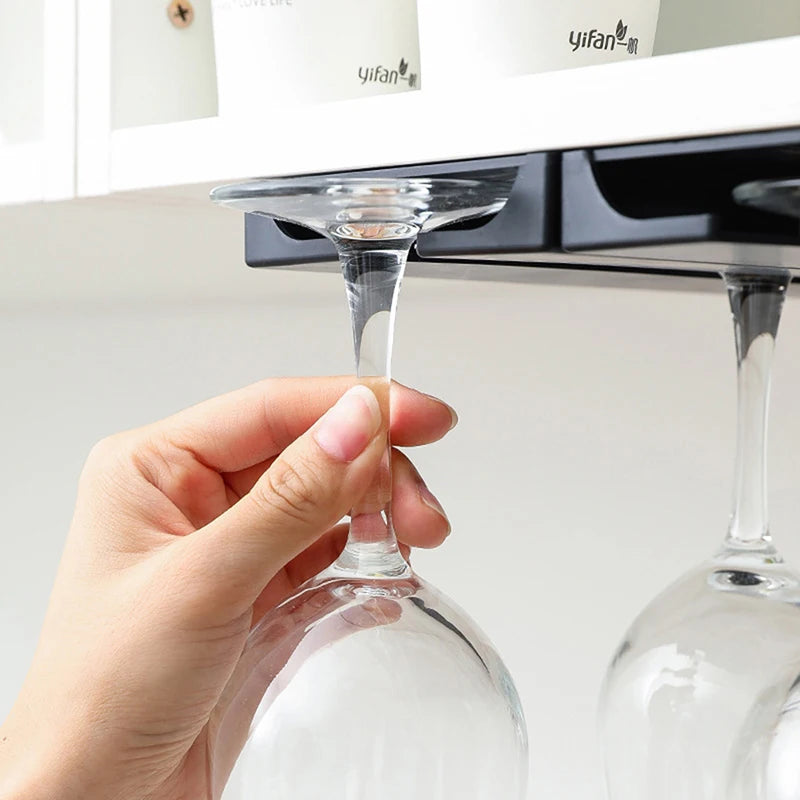 Multi-function Classification Stemware Glass Cup Hanging Holder Qme
