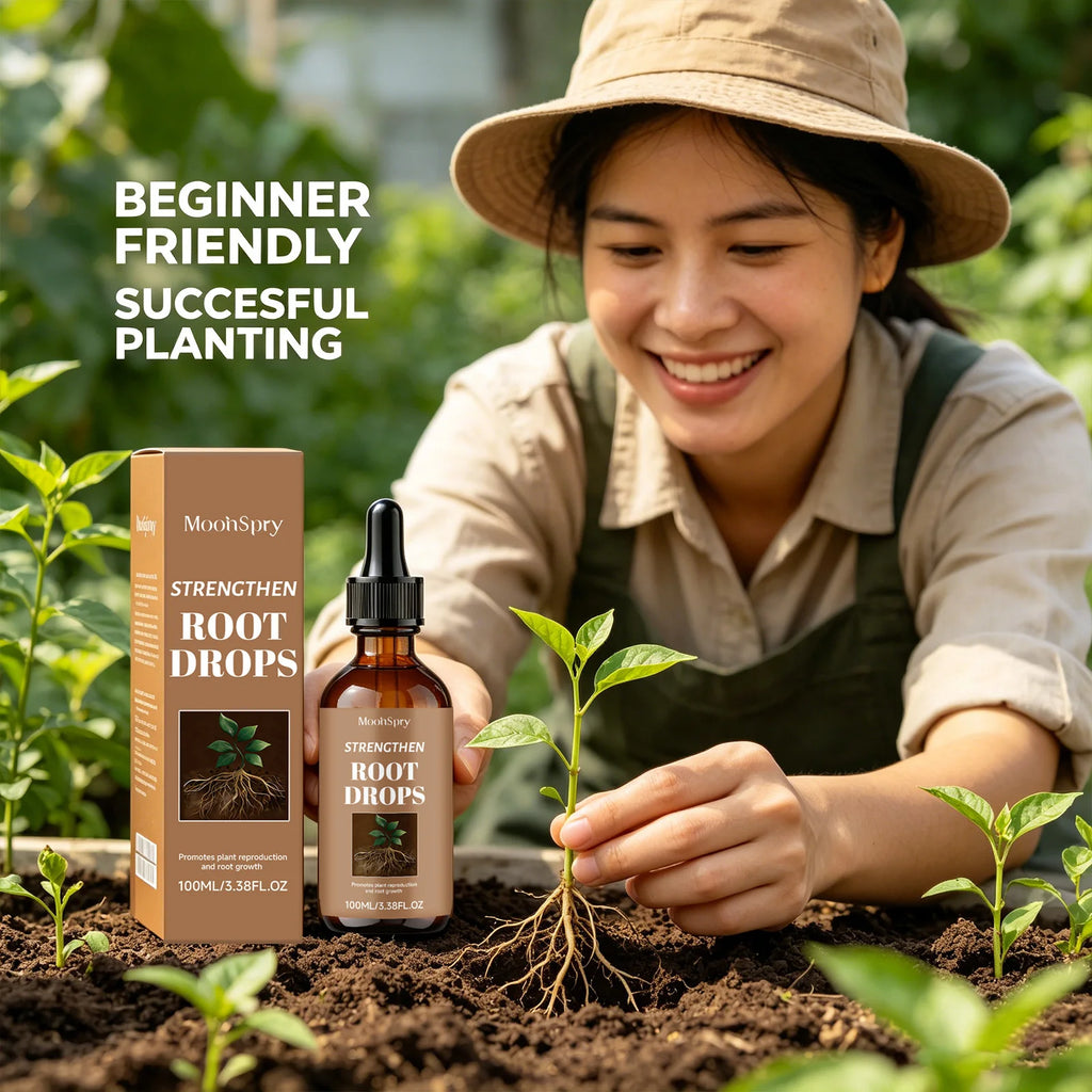 Plant Root Growth Drops Promoting Root Development Provide Growth Hormone & Nutrients Enhance Stress Resistance Plant Supplement Qme
