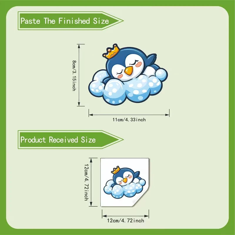 Self-adhesive Removable Wall Stickers Suitable Switches Qme