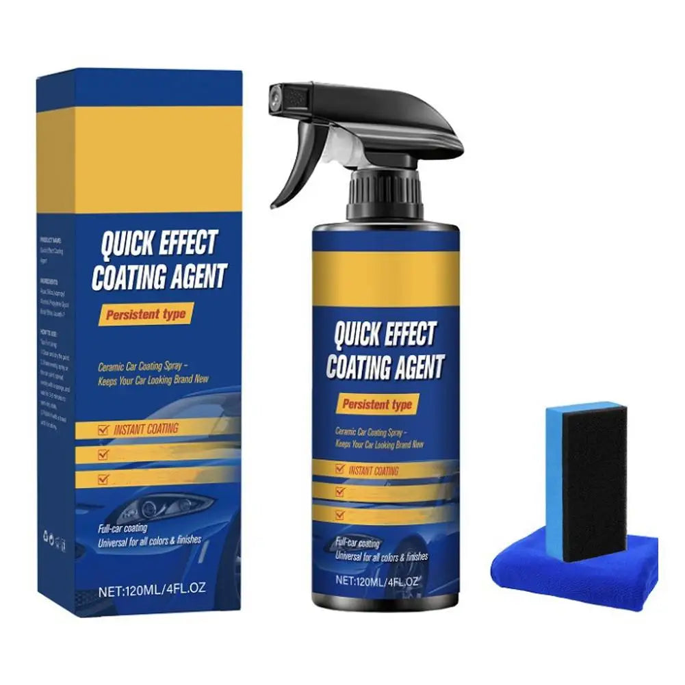 Car Polish Quick Effect Coating Agent Repairs Scratches Wear Fast Sar Coating Spray Car Paint Polish Coated Spray Car Cleaner Qme 1pcs