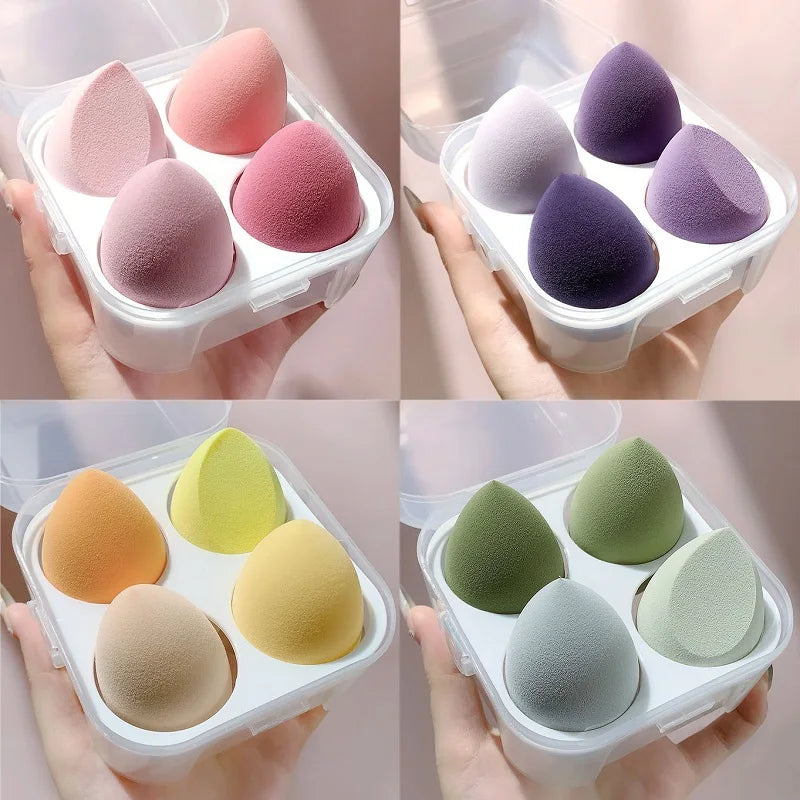 Makeup Sponge Powder Puff Dry Wet Combined Beauty Cosmetic Ball Qme