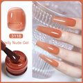 Arte Clavo 44 Colors Jelly Nude Gel Nail Polish Semi Transparent