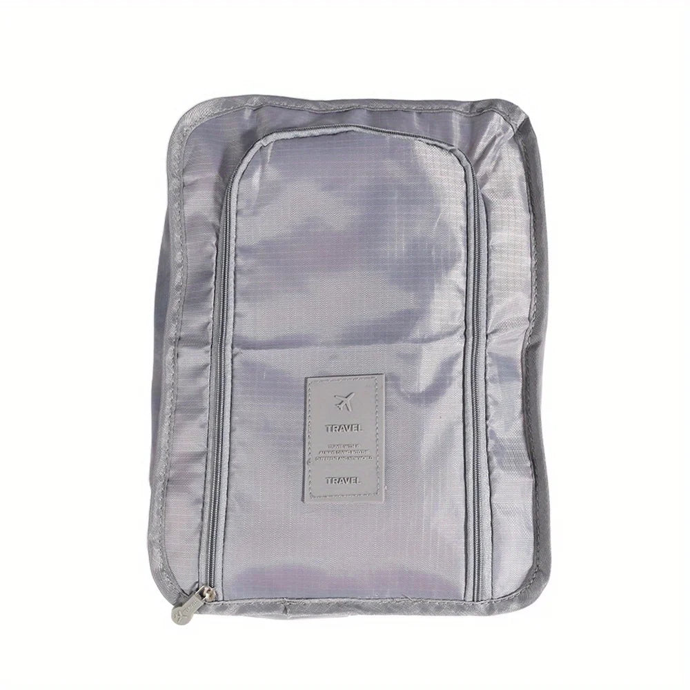 1 Pcs Travel Shoes Organizer, Portable Lightweight Handbag, Multifunctional Storage Bag Qme Gray