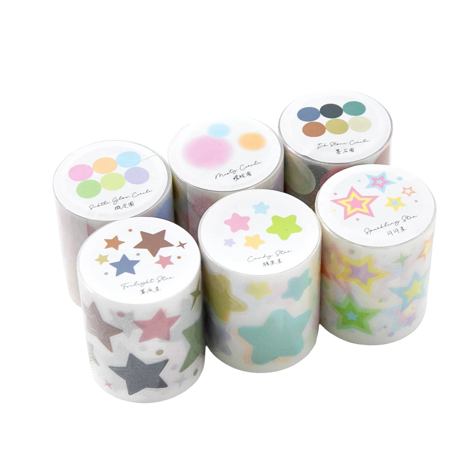 50mm*2m Cute Watercolor dots Series Washi Tape Kawaii Decorative Adhesive Scrapbook stickers Hand Made Masking Tape Stationery Qme All in Hot selling item