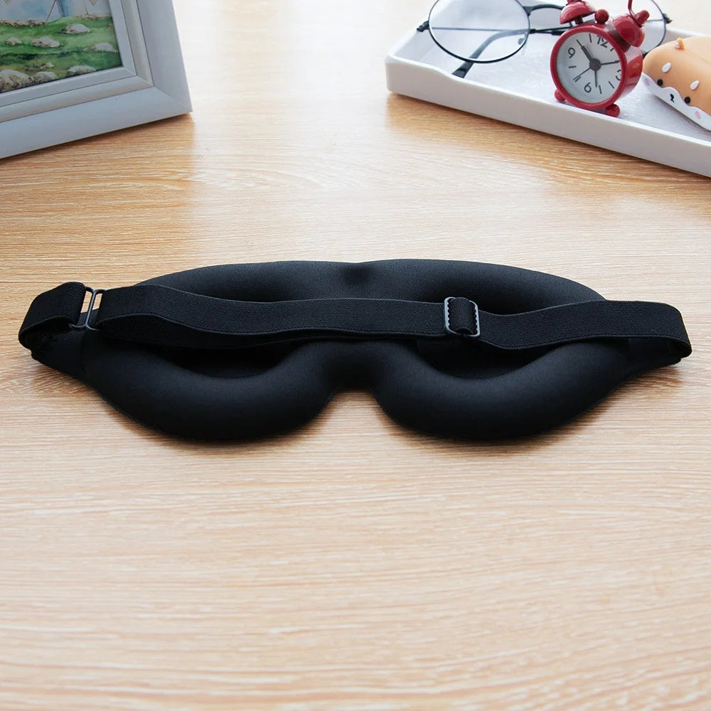 3D Sleeping Mask Block Out Light Sleep Mask For Eye Soft Sleeping Aid Eye Mask for Travel Eyeshade Night Breathable Slaapmasker Qme