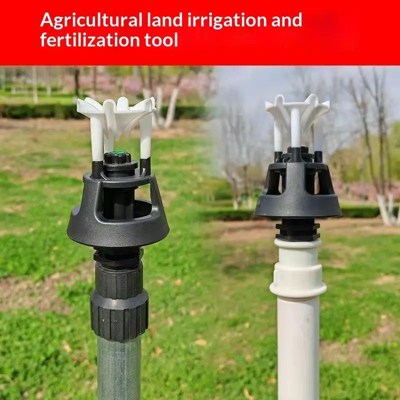 360 Degree Wobbling Sprinklers Universal Garden Irrigation Nozzle Qme