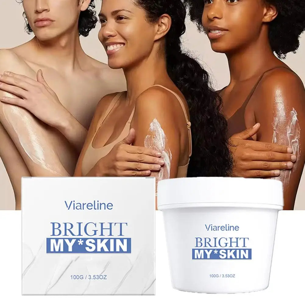 Brightening Body Cream Soothing Skin Improve Dullness Reduce Dark Spot Non-greasy Long-Lasting Moisturizing & Firming Qme