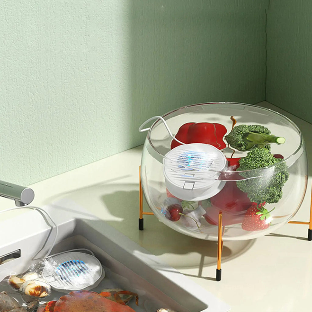 Fruit Cleaner Waterproof Detachable Deep Cleaning Washer Vegetable Qme