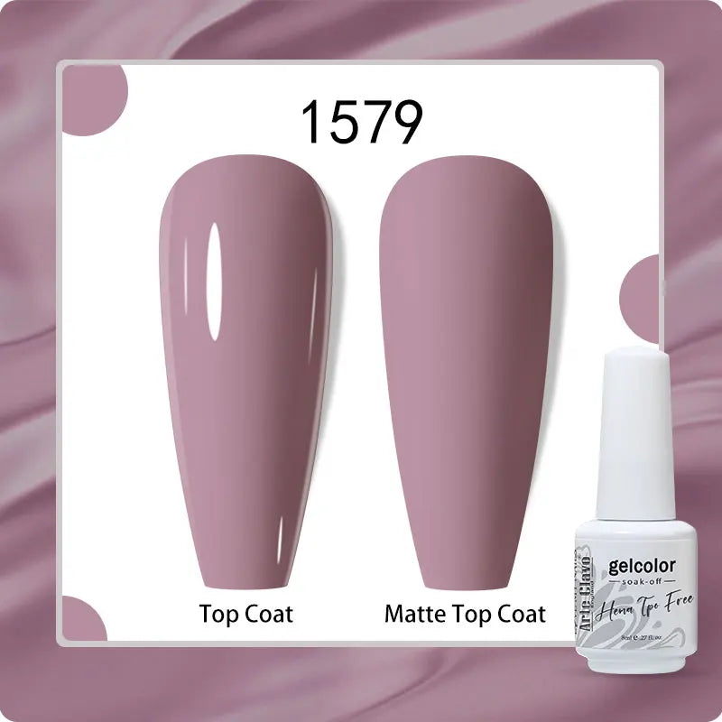 Arte Clavo HEMA TPO White Bottle 180 Colors Series Semi-permanent Gel Qme