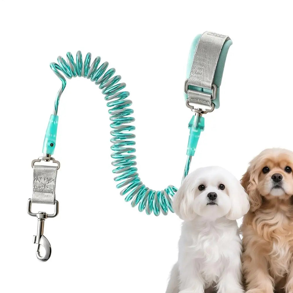Dog Traction Rope Reflective Heavy Duty Retractable Large Dog Walking Traction Rope for Outdoor Walking Training Running Travel Qme Green CN