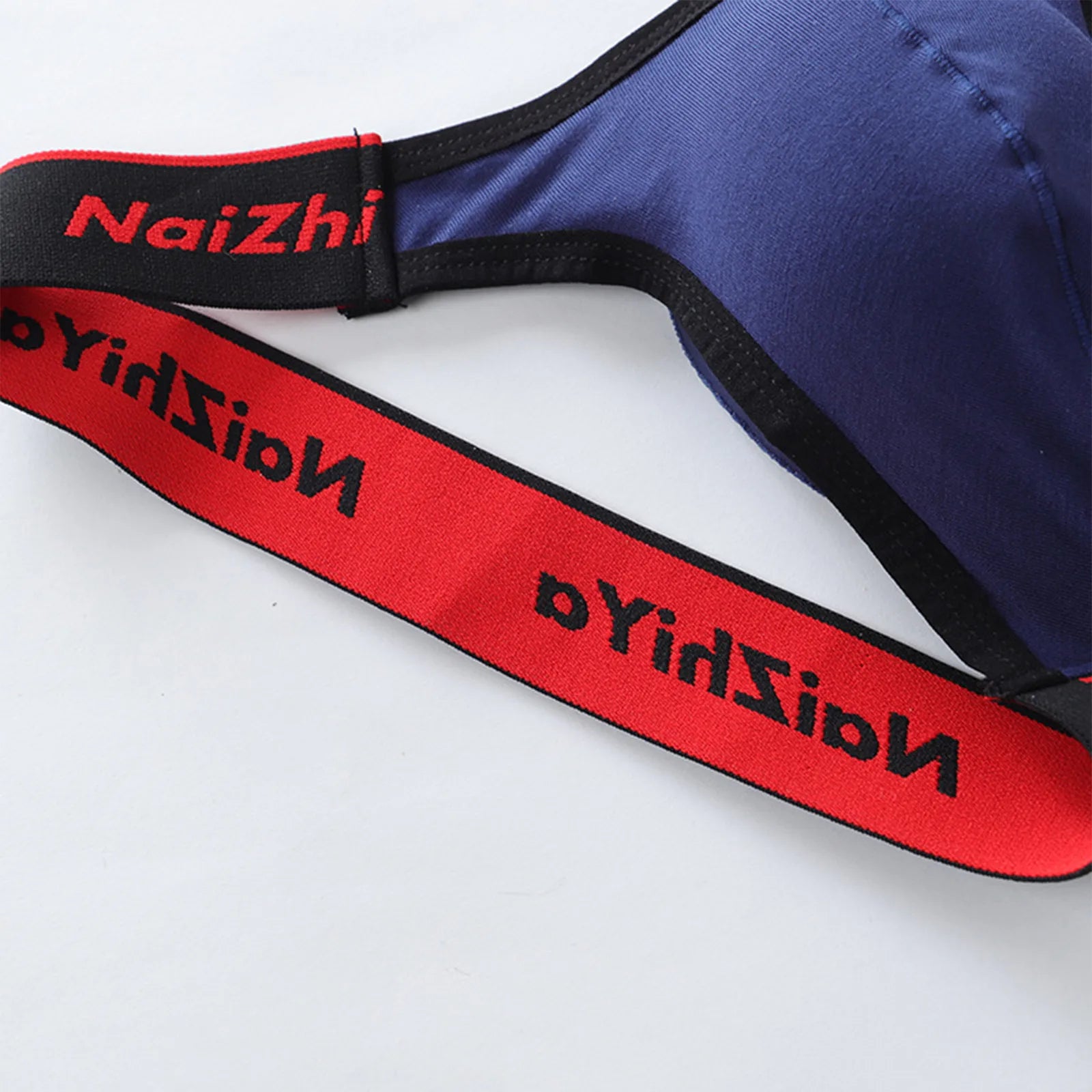Male Fashion Sexy Letter Erotic Panties Thong Low Waist Casual Breathable T-Pants Bladder Soft and Comfortable Briefs Qme