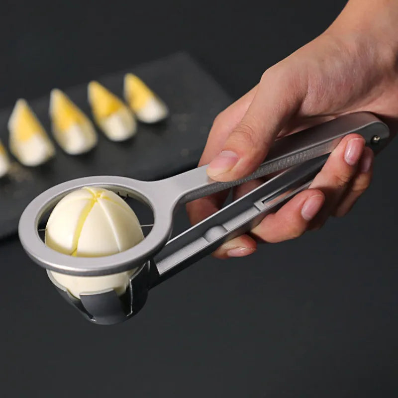 Stainless Steel Wire Egg Slicer Manual Kitchen Tool Stainless Steel Egg Slicer Vegetable Salad Egg Slicing Tool Egg Slicer Qme