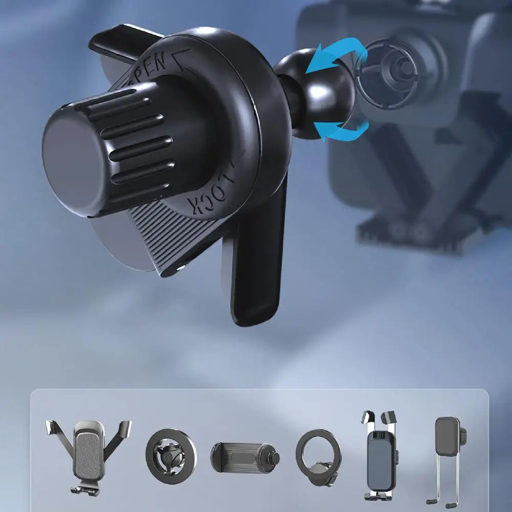 17mm Universal Standard Ball Head Car Display Extension Rod Phone Stand Base Adjustable 360 Degrees Mount For Tesla Accessories Qme