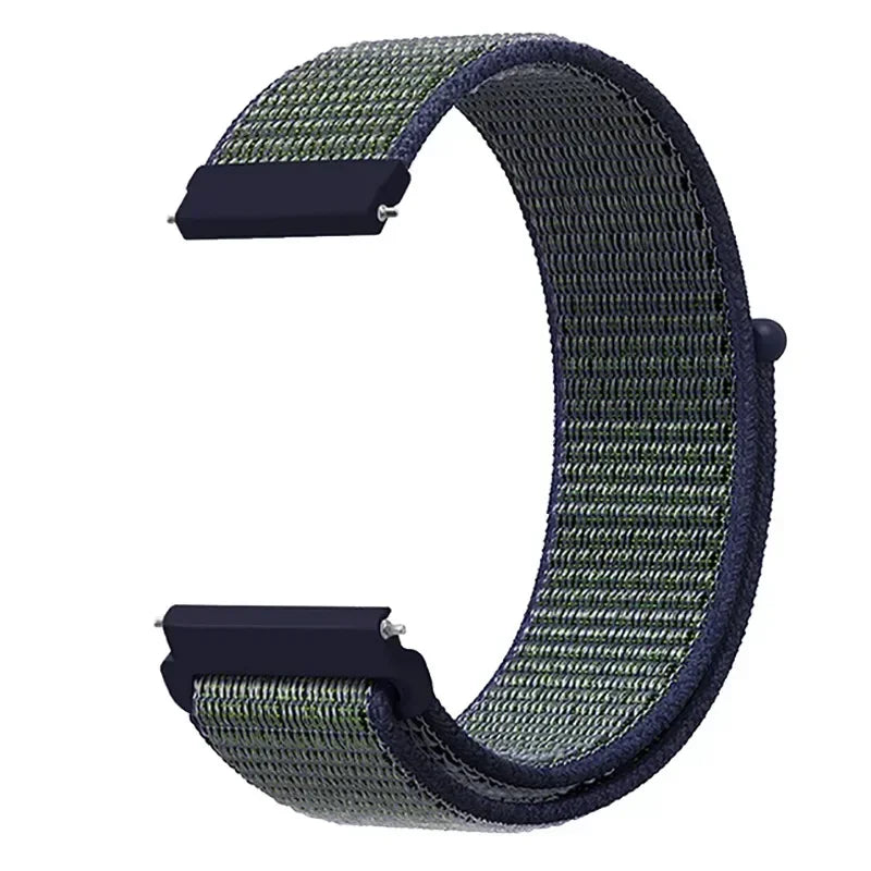 Nylon Loop For Garmin Forerunner 965 255 265 745 Bracelet For Garmin Vivoactive 4/Venu 2 3/Active/Fenix Chronos 22mm 20mm Strap Qme