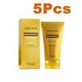 Kojic Acid & Niacinamide Face Wash Brightening Facial Cleanser for Dark Spots & Glowing Skin Evens Skin Tone Acne Scar Care Qme 5 x 120g Boxed