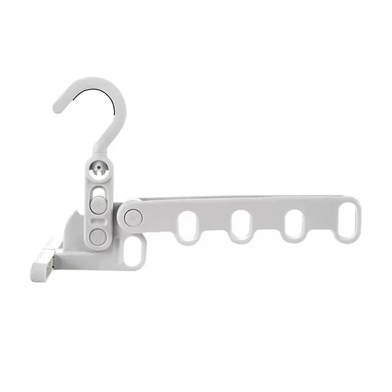 Rack 5 Holes Hotel Camping Portable Foldable Travel Hanger Folding Qme