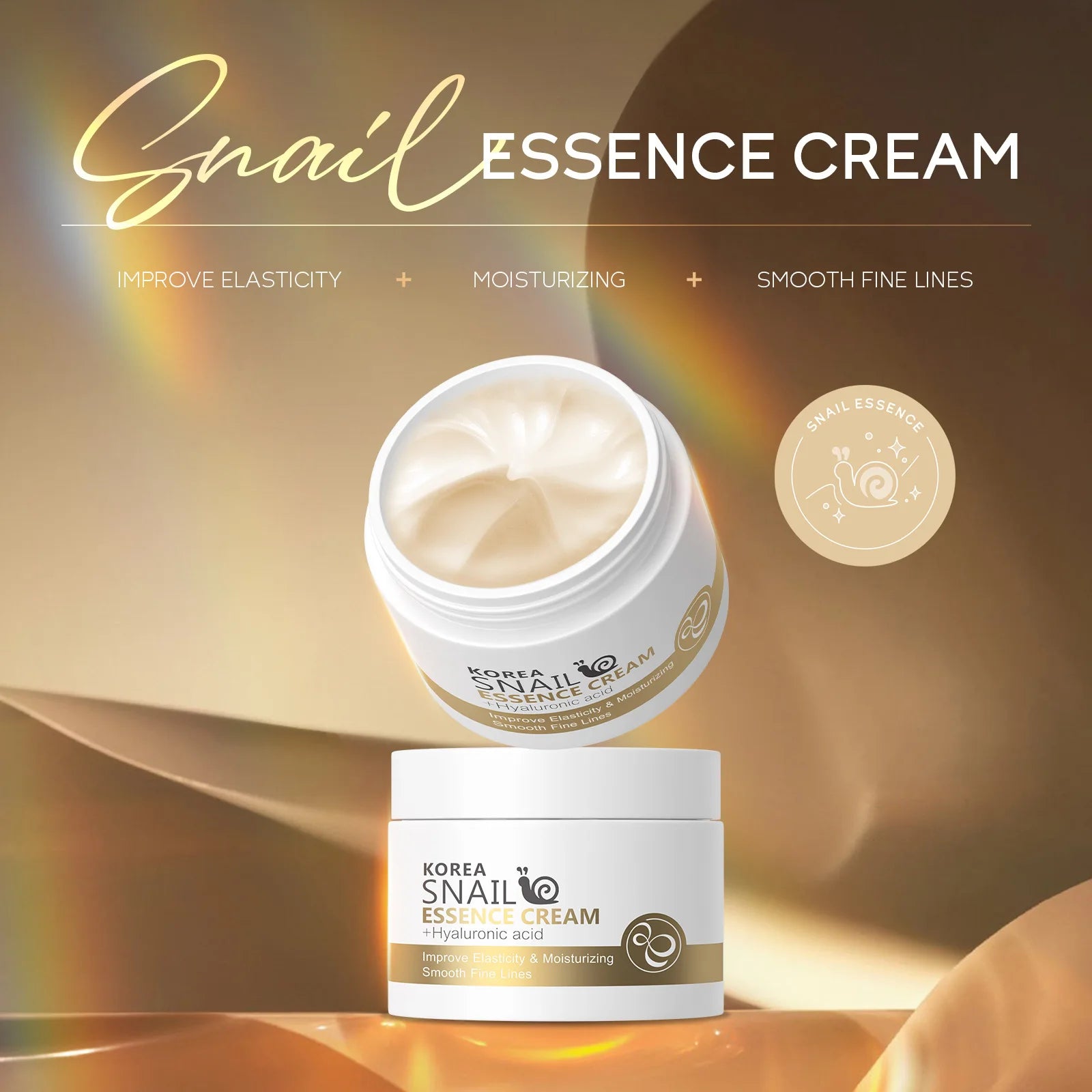 Snail Collagen Face Cream Anti-aging Moisturizing Nourish Repair Qme