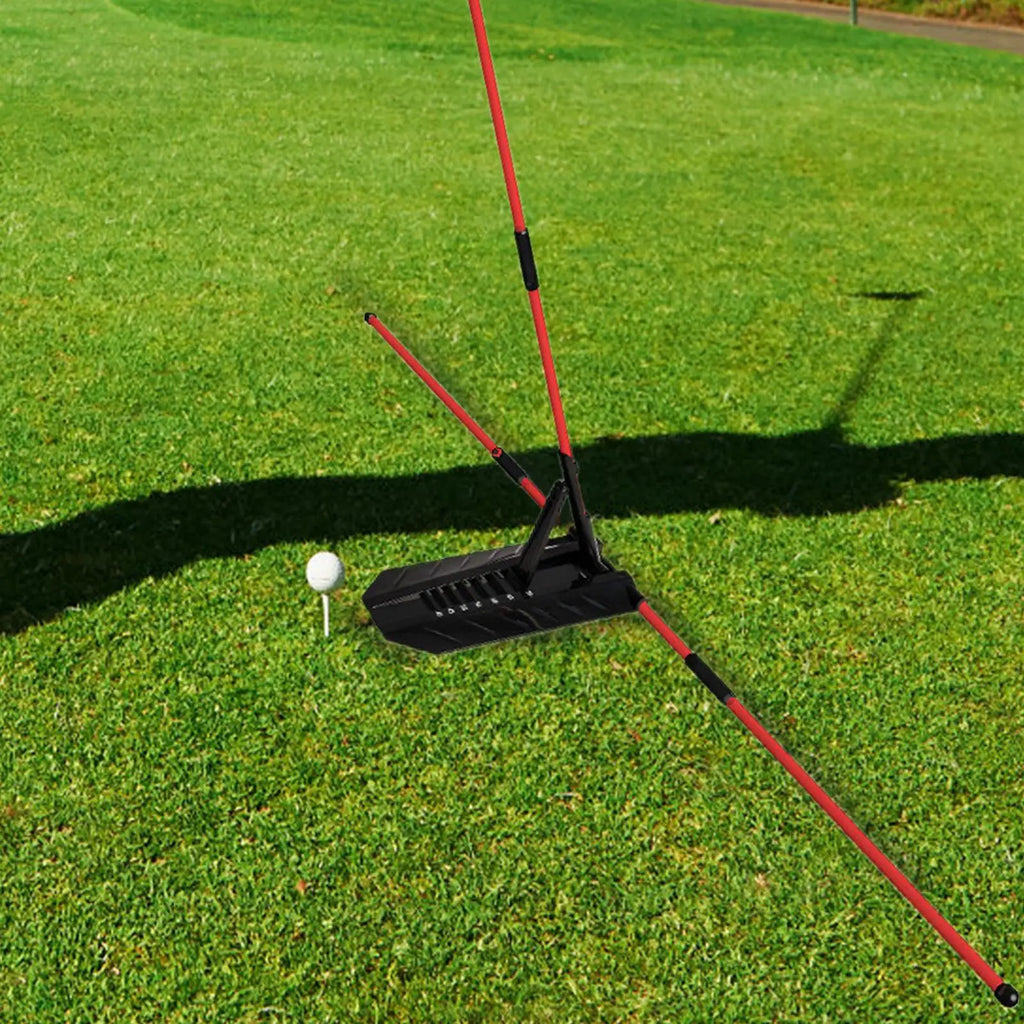 Golf Alignment Sticks Portable Multi-functional Swing Aid Sport Qme