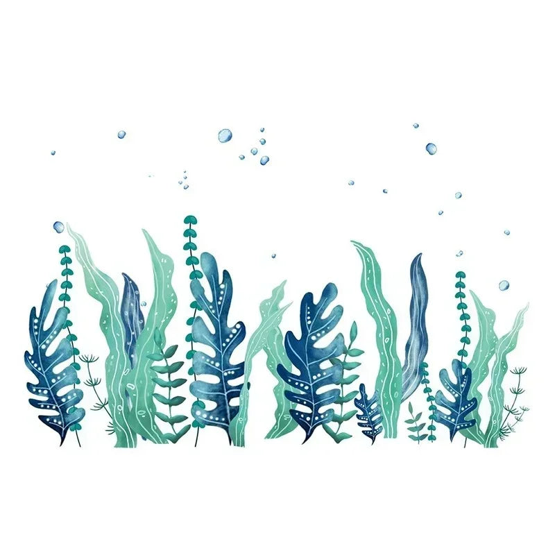 Seaweed Bubble Wall Stickers Creative Living Room Bedroom Children's Qme A