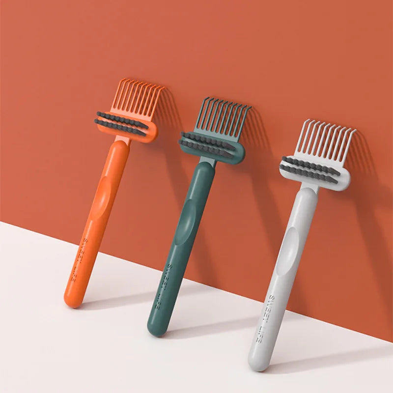 Comb Cleaning Brush Simple Hollow Air Bag Curly Hair Massage Tool Qme